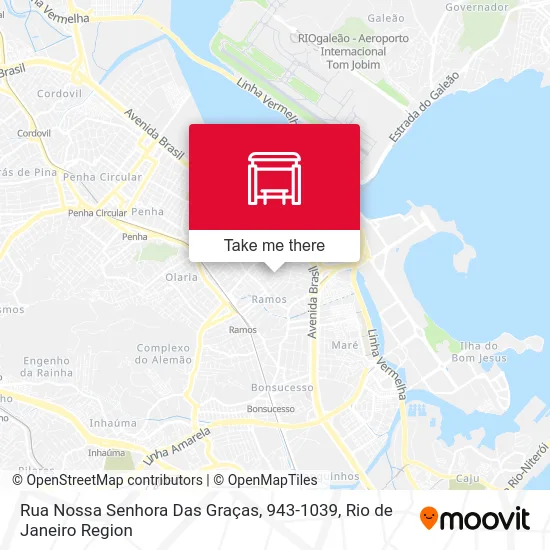 Rua Nossa Senhora Das Graças, 943-1039 map