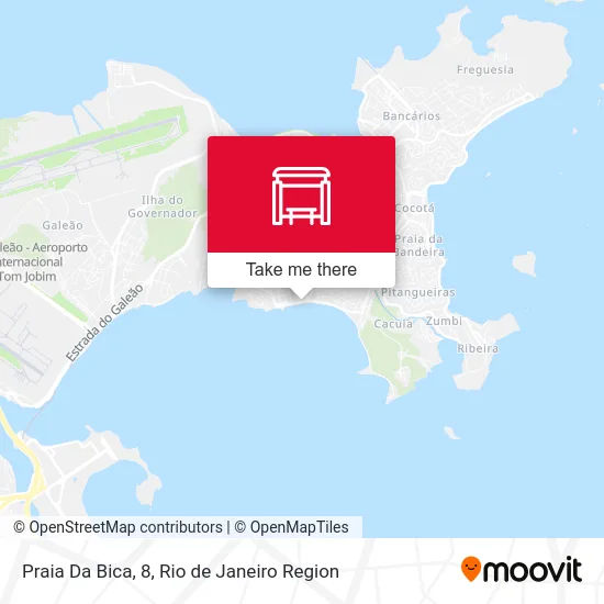 Praia Da Bica, 8 map