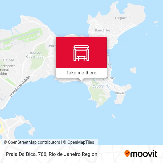 Praia Da Bica, 788 map