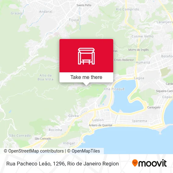 Rua Pacheco Leão, 1296 map