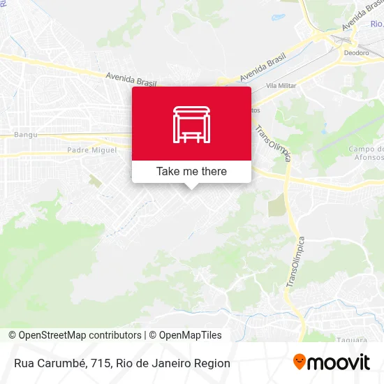 Rua Carumbé, 715 map