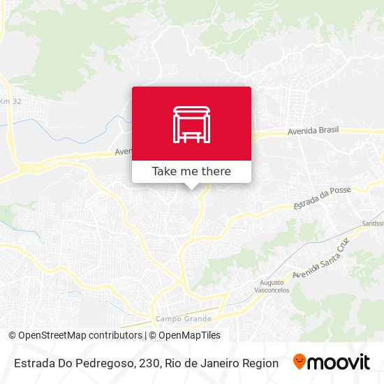 Estrada Do Pedregoso, 230 map