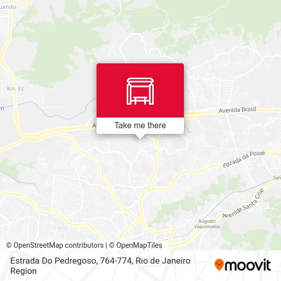 Estrada Do Pedregoso, 764-774 map