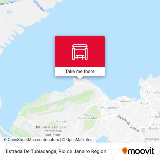 Estrada De Tubiacanga map