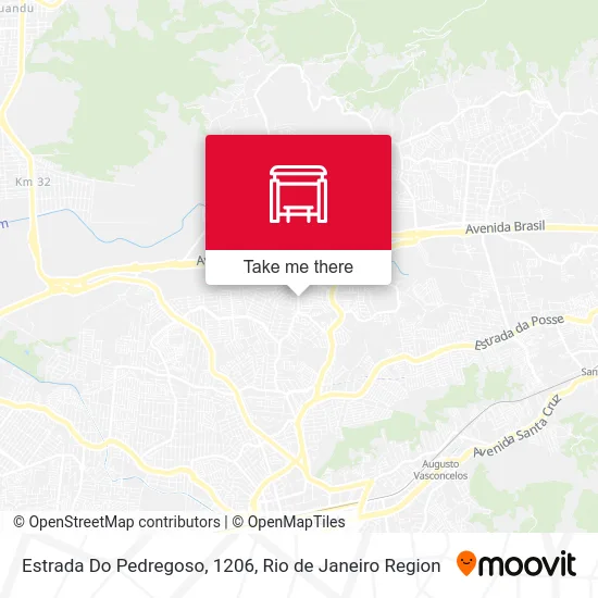 Estrada Do Pedregoso, 1206 map