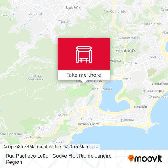 Rua Pacheco Leão - Couve-Flor map