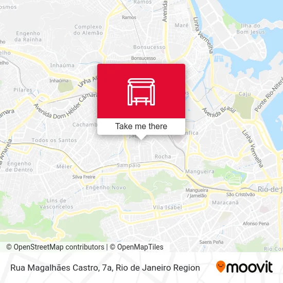 Rua Magalhães Castro, 7a map