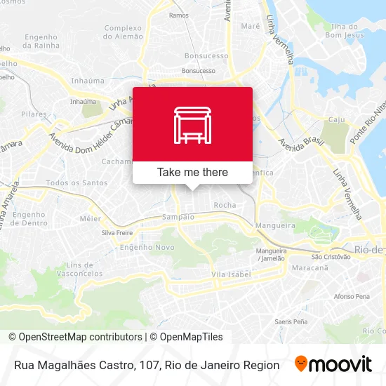 Rua Magalhães Castro, 107 map
