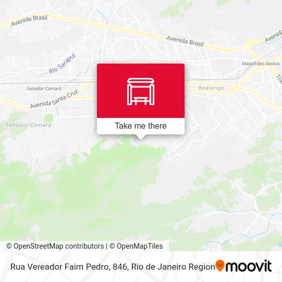 Rua Vereador Faim Pedro, 846 map