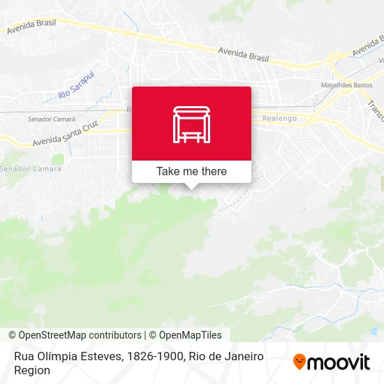 Rua Olímpia Esteves, 1826-1900 map