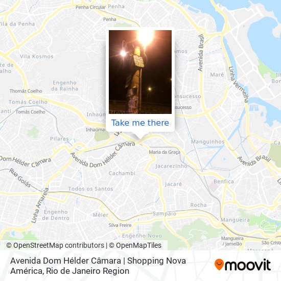 Avenida Dom Hélder Câmara | Shopping Nova América map