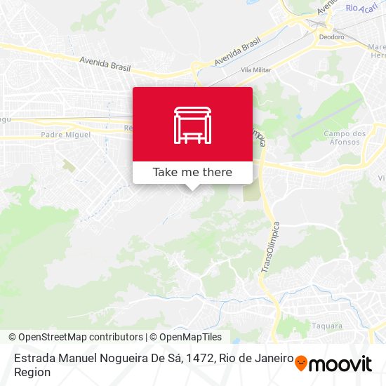 Estrada Manuel Nogueira De Sá, 1472 map