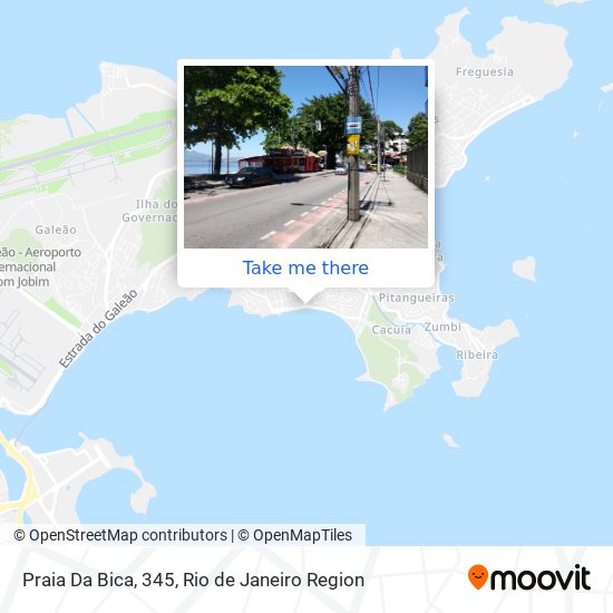 Praia Da Bica, 345 map