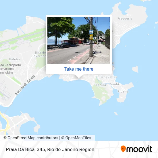 Praia Da Bica, 345 map