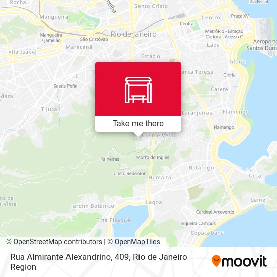 Rua Almirante Alexandrino, 409 map