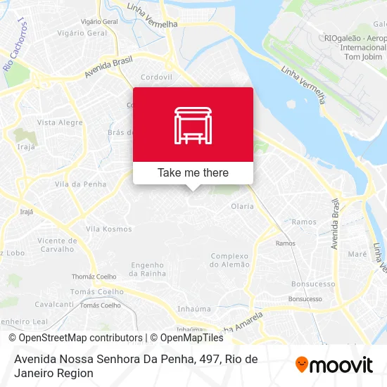 Avenida Nossa Senhora Da Penha, 497 map