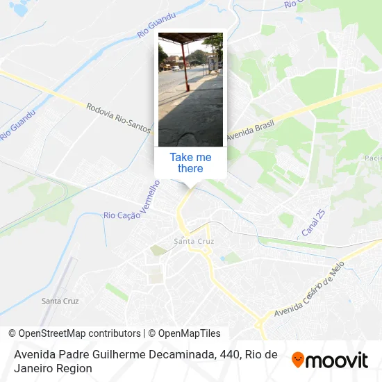 Avenida Padre Guilherme Decaminada, 440 map