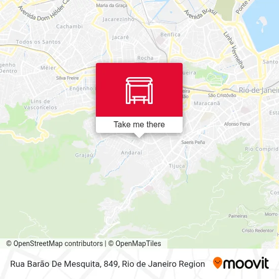 Rua Barão De Mesquita, 849 map