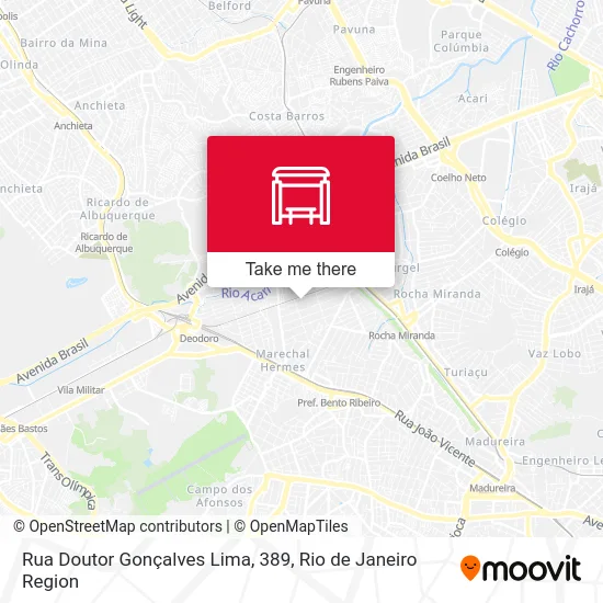 Rua Doutor Gonçalves Lima, 389 map