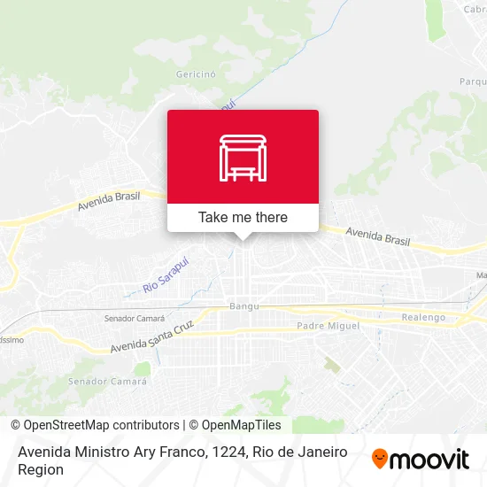 Avenida Ministro Ary Franco, 1224 map