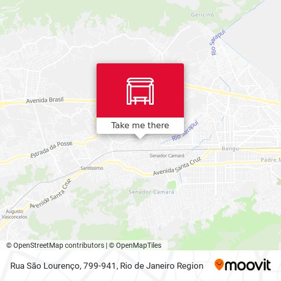 Rua São Lourenço, 799-941 map