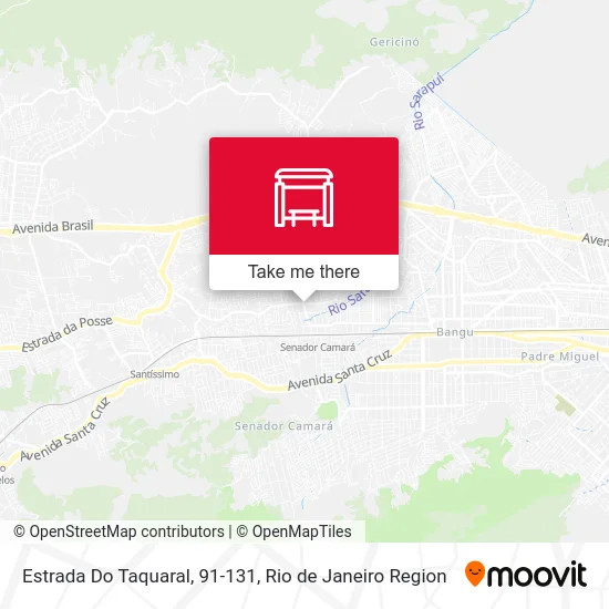 Estrada Do Taquaral, 91-131 map