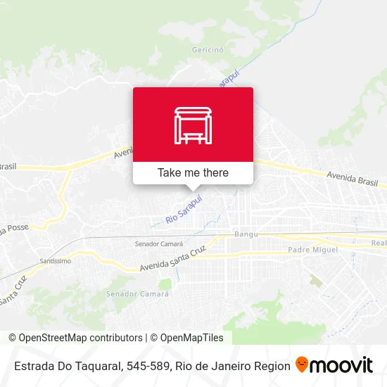 Estrada Do Taquaral, 545-589 map