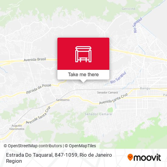 Estrada Do Taquaral, 847-1059 map