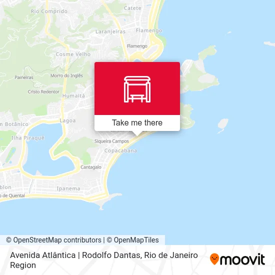 Avenida Atlântica | Rodolfo Dantas map
