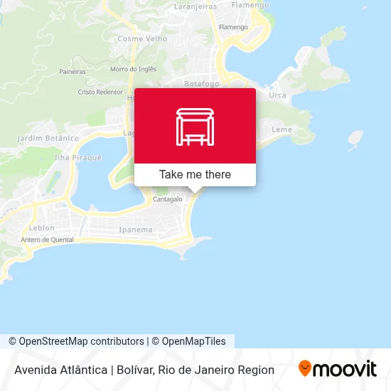 Avenida Atlântica | Bolívar map
