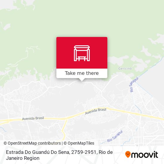 Estrada Do Guandú Do Sena, 2759-2951 map