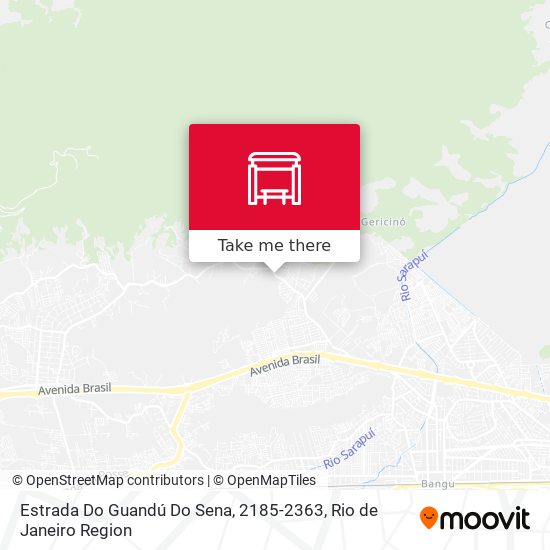 Estrada Do Guandú Do Sena, 2185-2363 map