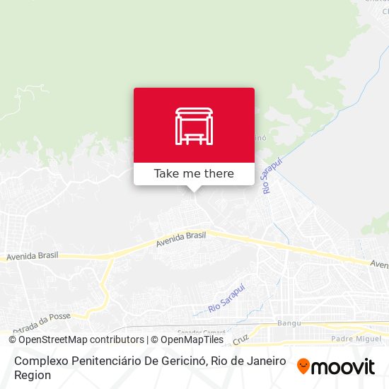 Complexo Penitenciário De Gericinó map