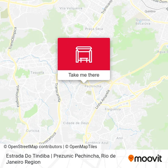 Estrada Do Tindiba | Prezunic Pechincha map