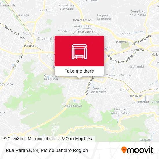 Rua Paraná, 84 map
