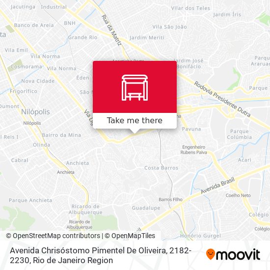Avenida Chrisóstomo Pimentel De Oliveira, 2182-2230 map