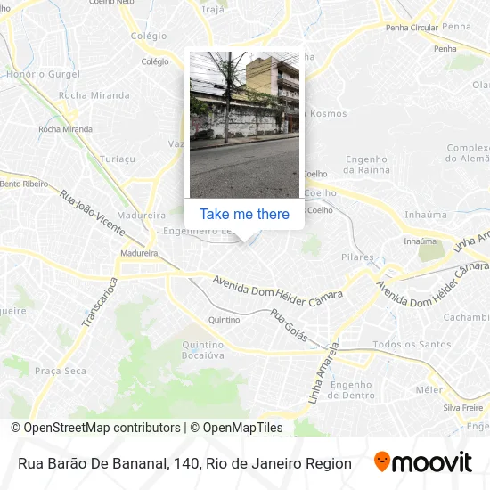 Rua Barão De Bananal, 140 map