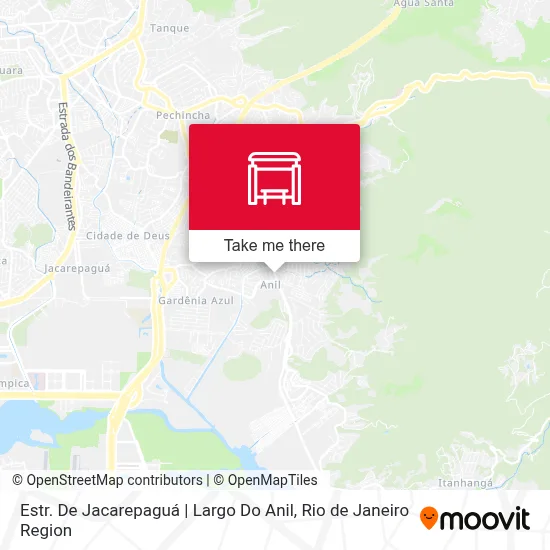 Estr. De Jacarepaguá | Largo Do Anil map