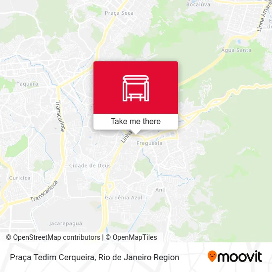 Praça Tedim Cerqueira map