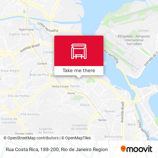 Rua Costa Rica, 188-200 map