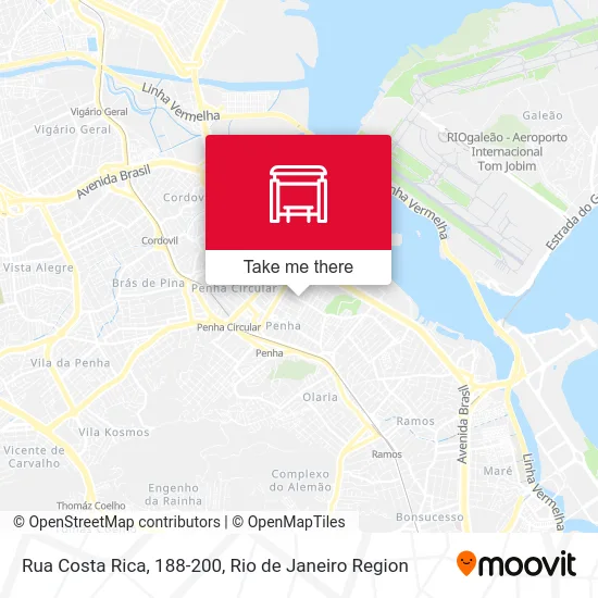 Rua Costa Rica, 188-200 map