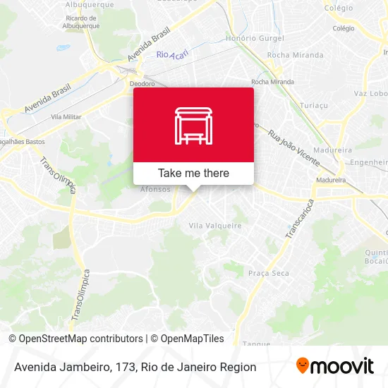 Avenida Jambeiro, 173 map