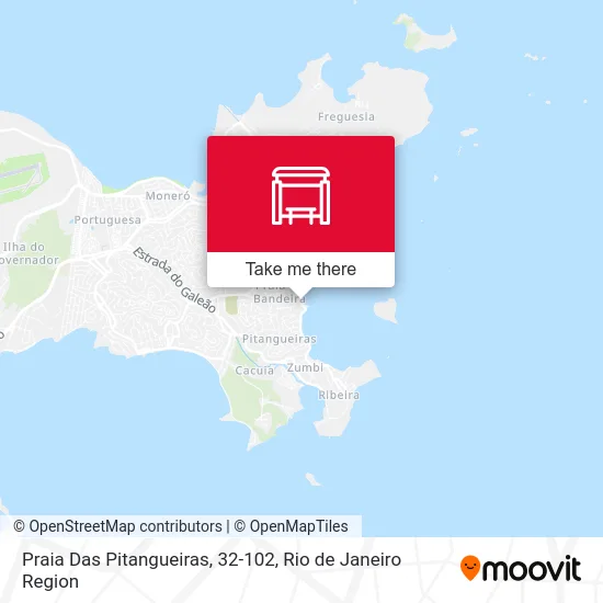 Praia Das Pitangueiras, 32-102 map