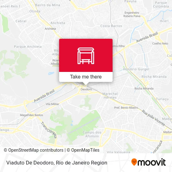 Viaduto De Deodoro map