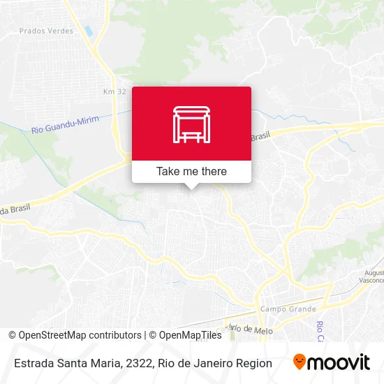 Estrada Santa Maria, 2322 map