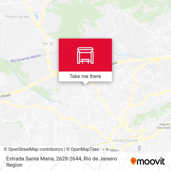 Estrada Santa Maria, 2628-2644 map