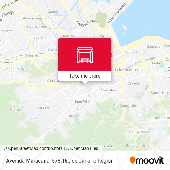 Avenida Maracanã, 578 map