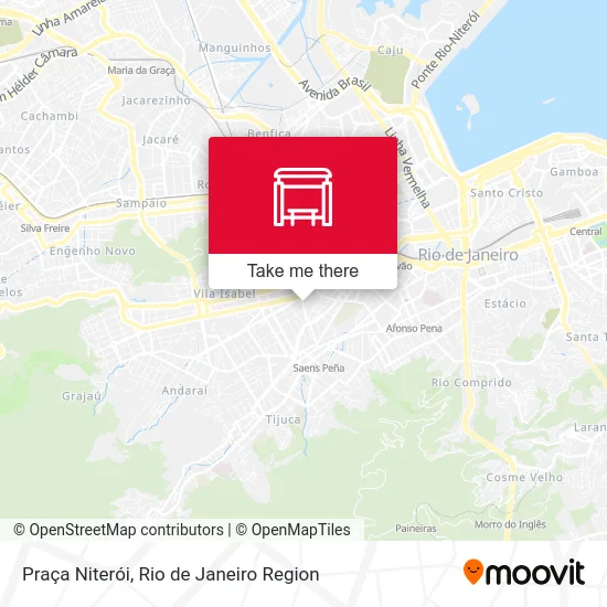 Praça Niterói map
