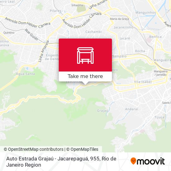 Auto Estrada Grajaú - Jacarepaguá, 955 map