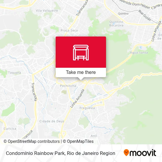 Condomínio Rainbow Park map